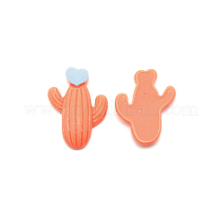 Undurchsichtigen Cabochons RESI-WH0026-07D