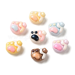 Süße undurchsichtige Decoden-Cabochons aus Harz RESI-S01-09