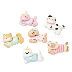 Undurchsichtige Decoden-Cabochons aus Harz KY-G031-02