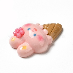 Cartoon-Cabochons aus undurchsichtigem Harz RESI-C030-02A