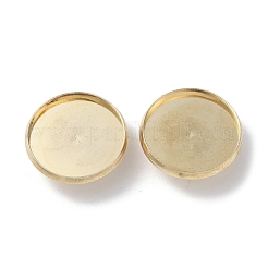 Cabochon-Fassungen für Eisenknöpfe FIND-D036-02KCG