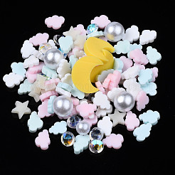 Handgemachter Ton-Cabochon X-CLAY-N006-81