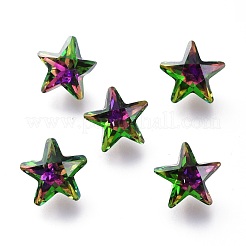 Zirkonia zeigte zurück Cabochons ZIRC-H108-02B-001VR