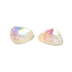 Strass-Cabochons aus Harz mit flachem Rücken MRMJ-T047-07F