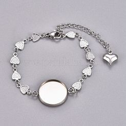Herstellung von Armbändern aus Edelstahl 304 STAS-WH0014-21P
