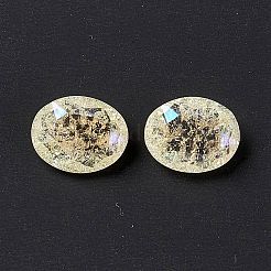 Knistern Mondlicht Stil K9 Glas Strass Cabochons RGLA-J020-B-IO