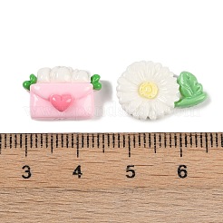 Undurchsichtige Decoden-Cabochons aus Harz CRES-M036-09