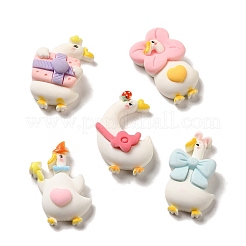 Undurchsichtige Decoden-Cabochons aus Cartoon-Harz RESI-G091-01
