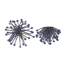 Cabochons aus Glasperlen FIND-T044-04A