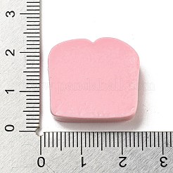 Frühling Kirschblüten Thema opake Harz Toast Decoden Cabochons RESI-E055-02F