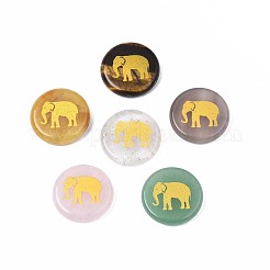 Natürliche gemischte Edelstein-Cabochons G-S375-010