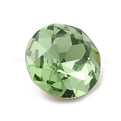Spitze zurück & zurück plated Glas Strass Cabochons GLAA-B012-60B