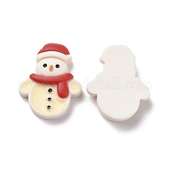 Undurchsichtige Harz-Cabochons des Weihnachtsthemas X-RESI-G029-A07