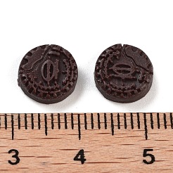 Leuchtende Harz-Imitat-Schokolade-Decoden-Cabochons RESI-K036-28E-03