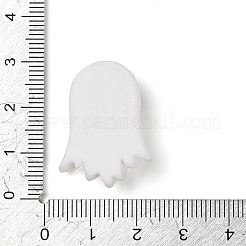 Geist Halloween undurchsichtige Harz Decoden Cabochons RESI-R446-01H