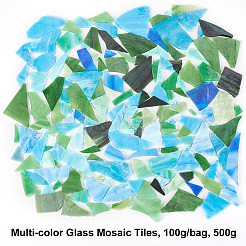Mehrfarbige Glasmosaikfliesen MOSA-WH0001-03C