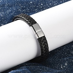Geflochtenen Lederband Armbänder BJEW-I200-08