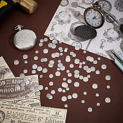 150 Stück 3 Stil 304 Edelstahl Stempel Blanko Tag Cabochons STAS-UN0055-70