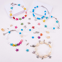 DIY Sommer Strand Fußkettchen machen DIY-SC0002-66