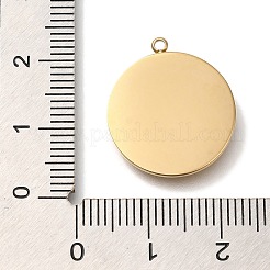 Ionenplattierung (IP) 304 Edelstahl Anhänger Strass-Einstellungen STAS-P371-106G