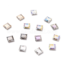 K9 facettierte Glas Strass Cabochons GLAA-H106-G01-M