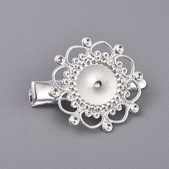 Haarschmuck Eisen Alligator Haarspange Zubehör IFIN-L035-01S