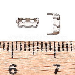 Messing-Krappenfassungen zum Aufnähen KK-N254-165A-P