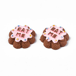 Undurchsichtige Decoden-Cabochons aus Epoxidharz CRES-S358-64