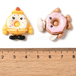 Karriere Thema opake Harz Nachahmung Lebensmittel Decoden Cabochons RESI-H164-02