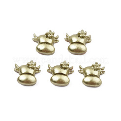 Sprühlackierte Cabochons aus undurchsichtigem Harz CRES-N027-10