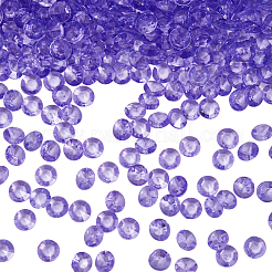 1000 Stück Acryl-Strass-Cabochons mit spitzer Rückseite GACR-SP0001-01A