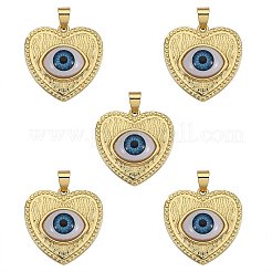5 Stück Messinganhänger KK-SZ0004-17