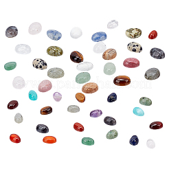 48 Stück 24 Stile natürliche gemischte Edelstein-Cabochons G-PH0002-54