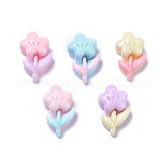 Undurchsichtige süße Decoden-Cabochons aus Harz RESI-B024-03K