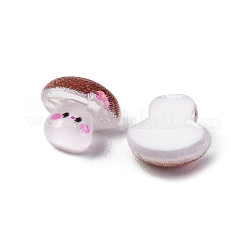 Cartoon-Cabochons aus transparentem Harz CRES-R459-01J