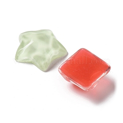 Durchscheinende Harz-Cabochons CRES-M026-26