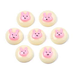 Undurchsichtige Harz-Email-Cabochons CRES-N031-028
