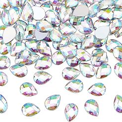 Flache Rückseite Nachahmung Taiwan Acryl Strass cabochons GACR-FG0001-04