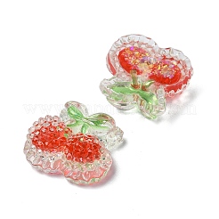 Obst transparente Epoxidharz Decoden Cabochons CRES-I030-24A