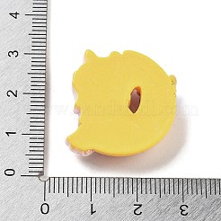 Undurchsichtige Cabochons aus Harz und Kunststoff RESI-K029-01C