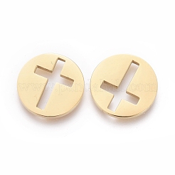 Ionenplattierung (IP) 304 Edelstahl Hohlcabochons STAS-H100-06G