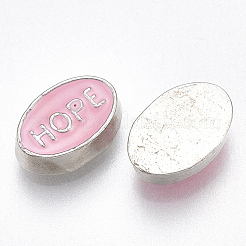 Legierung Schmelz Cabochons PALLOY-T054-73