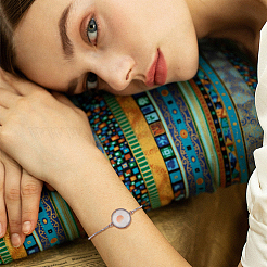 DIY Blanko-Armbandbausätze mit Kuppelgliedern DIY-DC0002-48