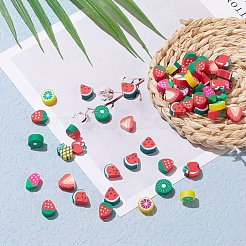 Handgemachter Ton-Cabochon CLAY-Q244-05