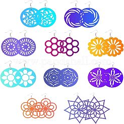 DIY baumeln Ohrring machen Kits DIY-NB0003-78