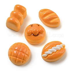 Undurchsichtige Decoden-Cabochons aus Kunstharzimitat für Lebensmittel CRES-H002-01C