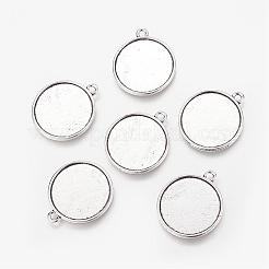 Aluminium-Anhänger Fassungen für Cabochons X-LF1653Y