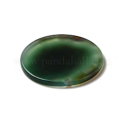 Natürlich gefärbte und erhitzte grüne Onyx-Achat-Cabochons G-A213-06