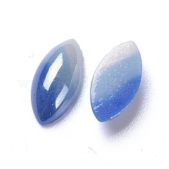 Undurchsichtige Glascabochons GGLA-S038-03I-5x10