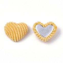 Cabochons aus Cordstoff WOVE-Q079-12